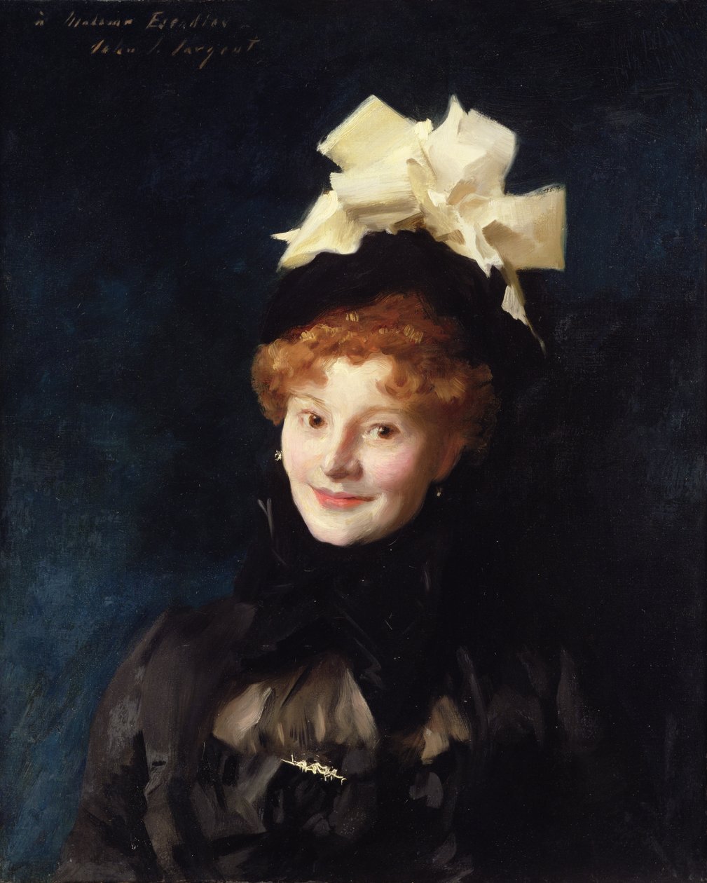 Madame Escudier, ca 1883 av John Singer Sargent