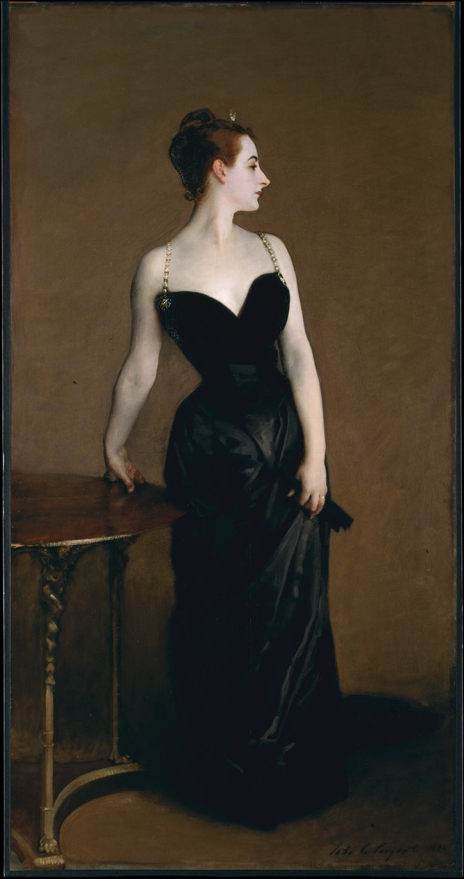 Madame X (Madame Pierre Gautreau) av John Singer Sargent