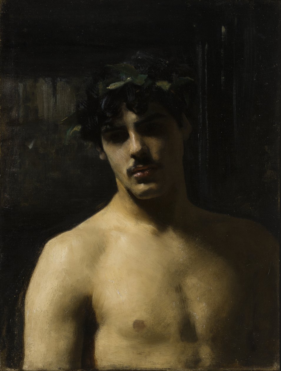 Man med lagerkrans av John Singer Sargent