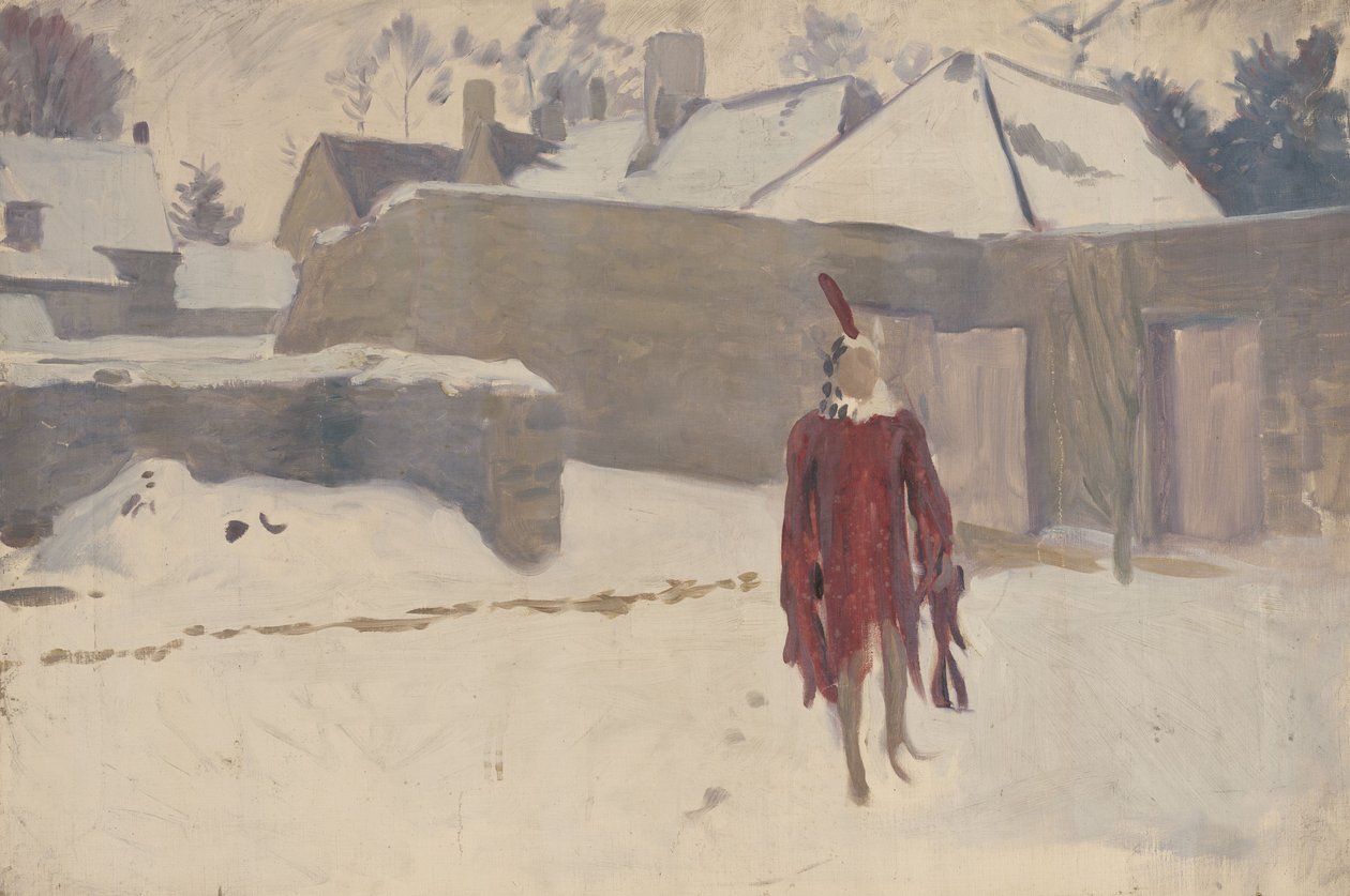 Dockan i snön av John Singer Sargent