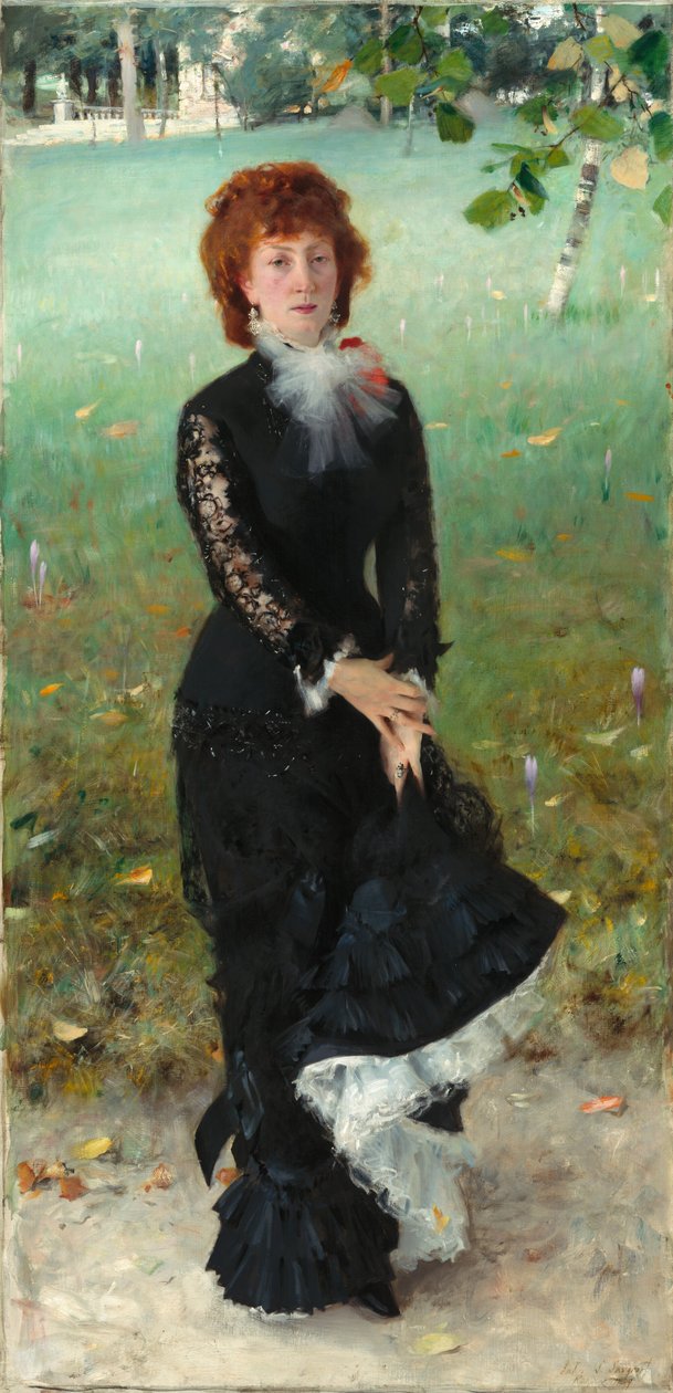 Marie Buloz Pailleron Madame Edouard Pailleron, 1879. av John Singer Sargent