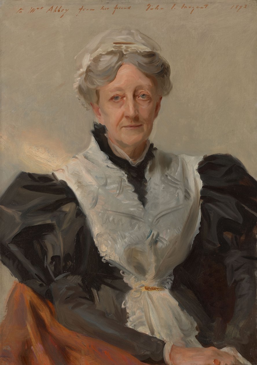 Mary Eliza Mead (född Mary Eliza Scribner, 1822–1896) av John Singer Sargent