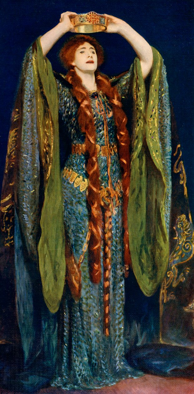Miss Ellen Terry som Lady Macbeth, 1906, 1912. av John Singer Sargent