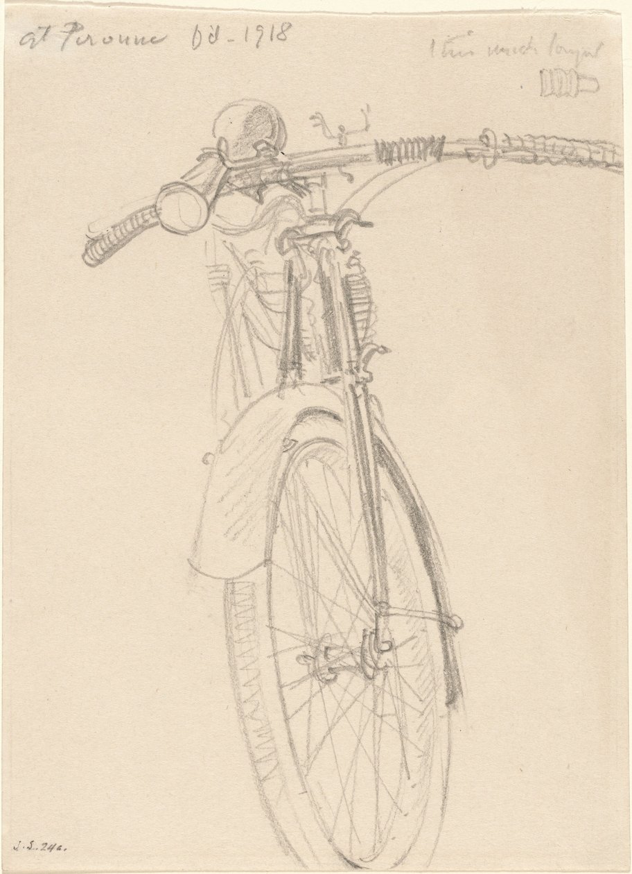 Motorcykel, 1918. av John Singer Sargent