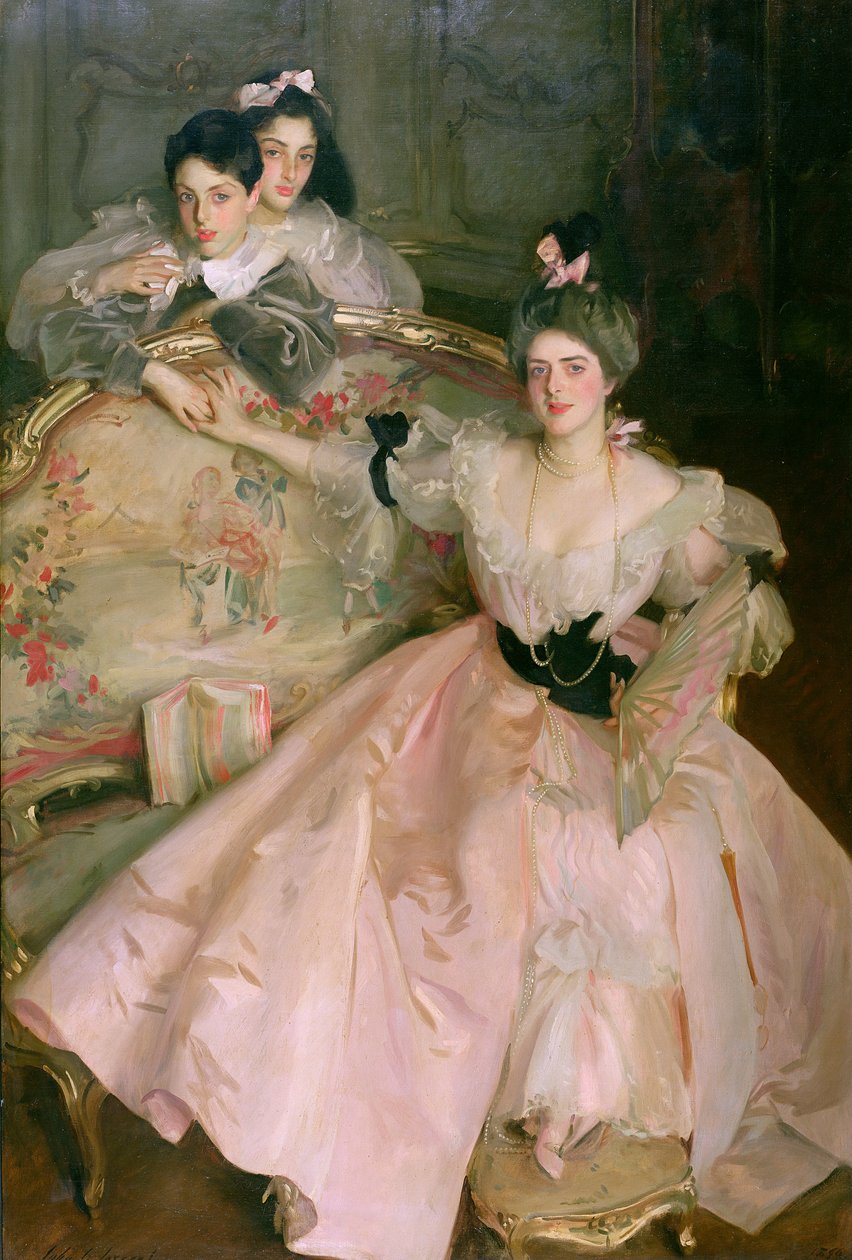 Fru Carl Meyer, senare Lady Meyer, och hennes två barn av John Singer Sargent