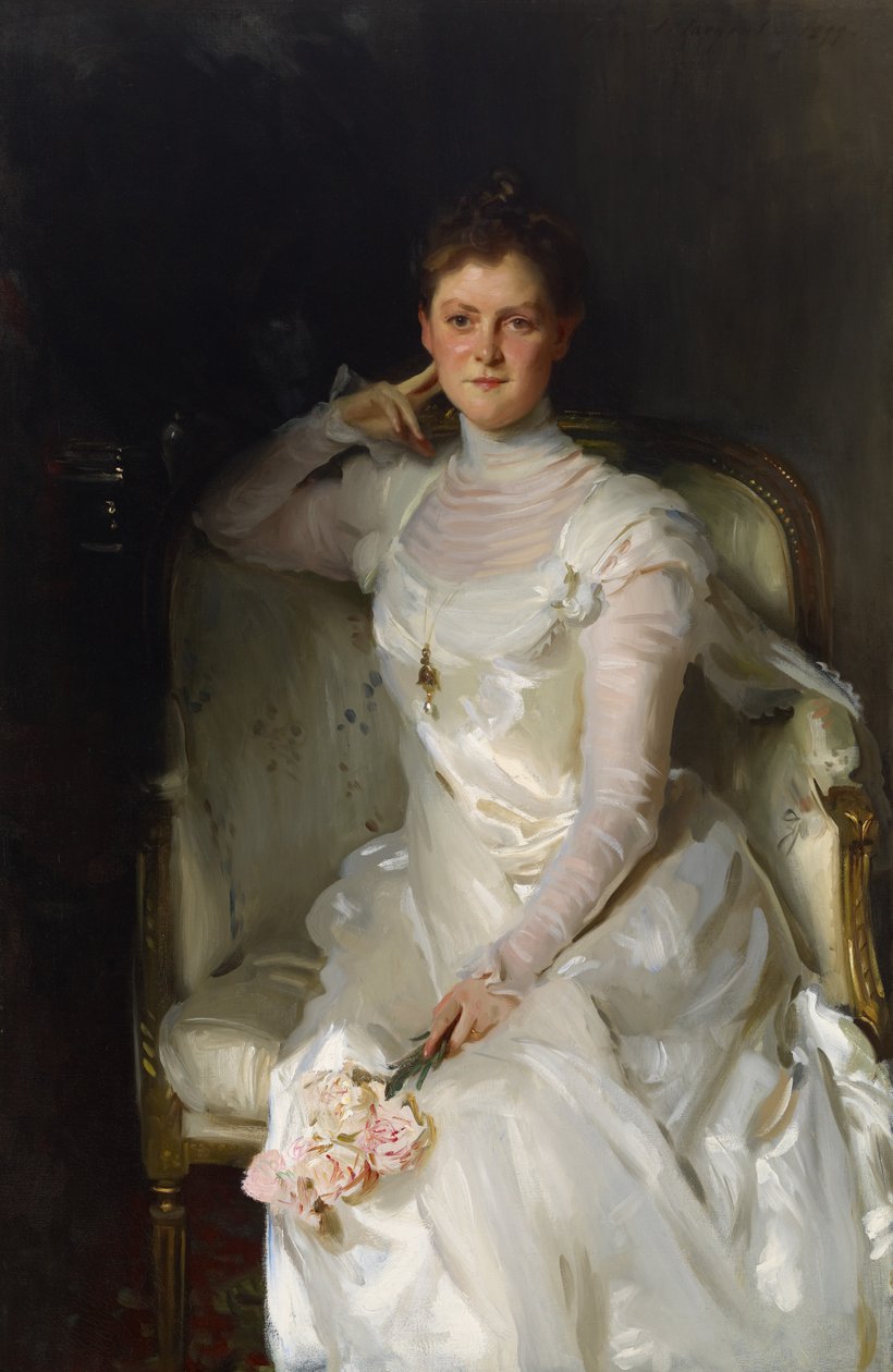 Mrs Joshua Montgomery Sears (1858-1935) 1899 (olja på duk) av John Singer Sargent