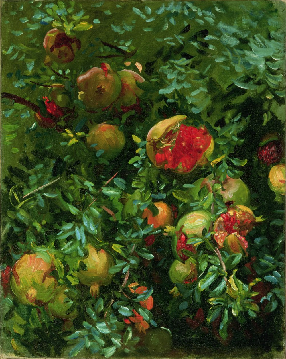 Granatäpplen, Mallorca, ca 1908 av John Singer Sargent