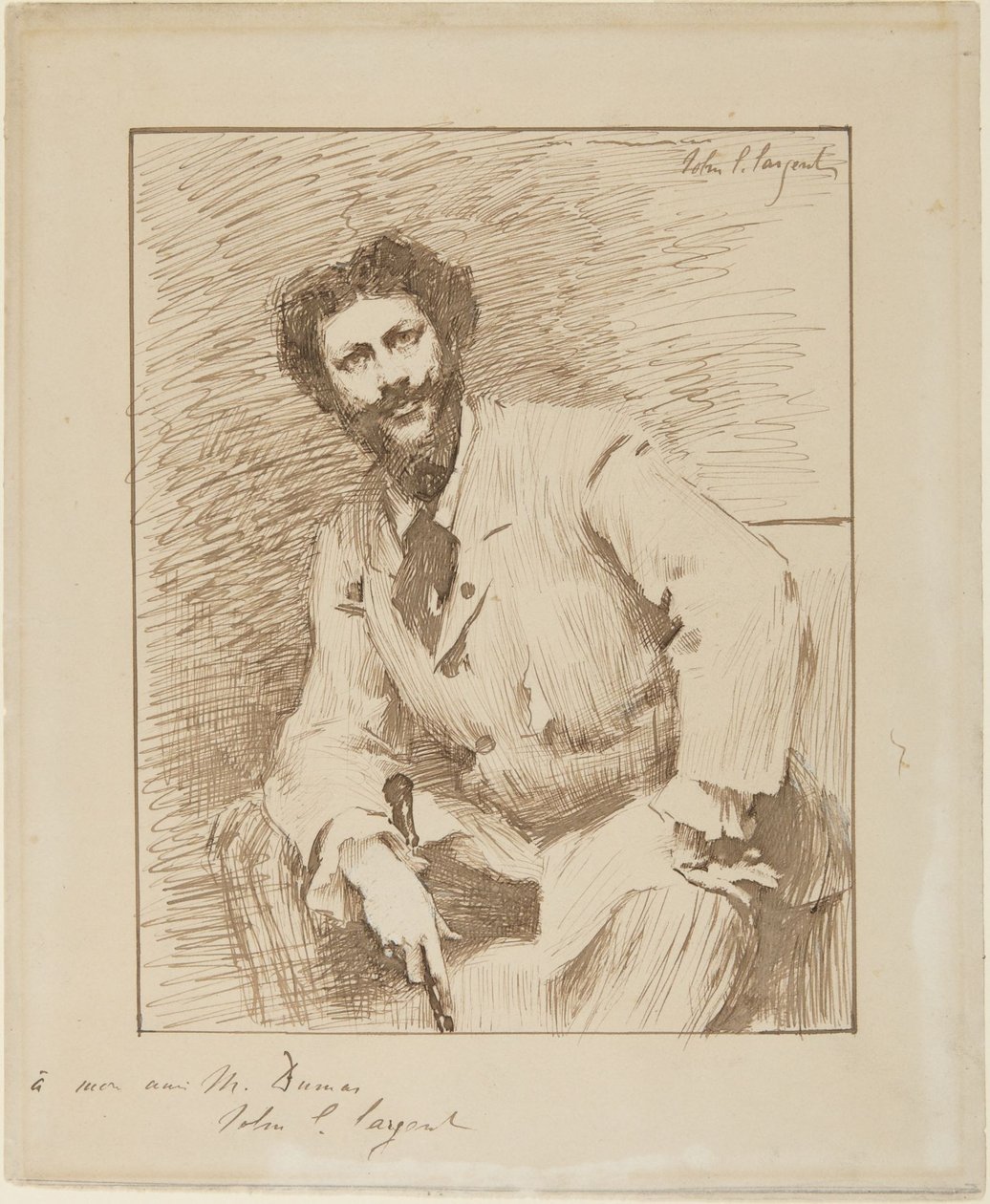 Porträtt av Carolus-Duran av John Singer Sargent