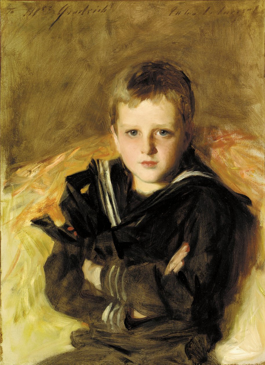 Porträtt av Caspar Goodrich av John Singer Sargent