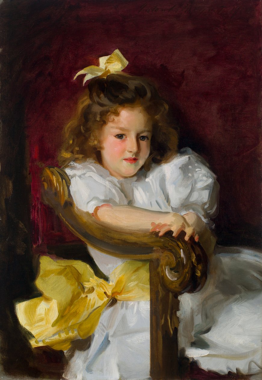 Porträtt av Charlotte Cram av John Singer Sargent