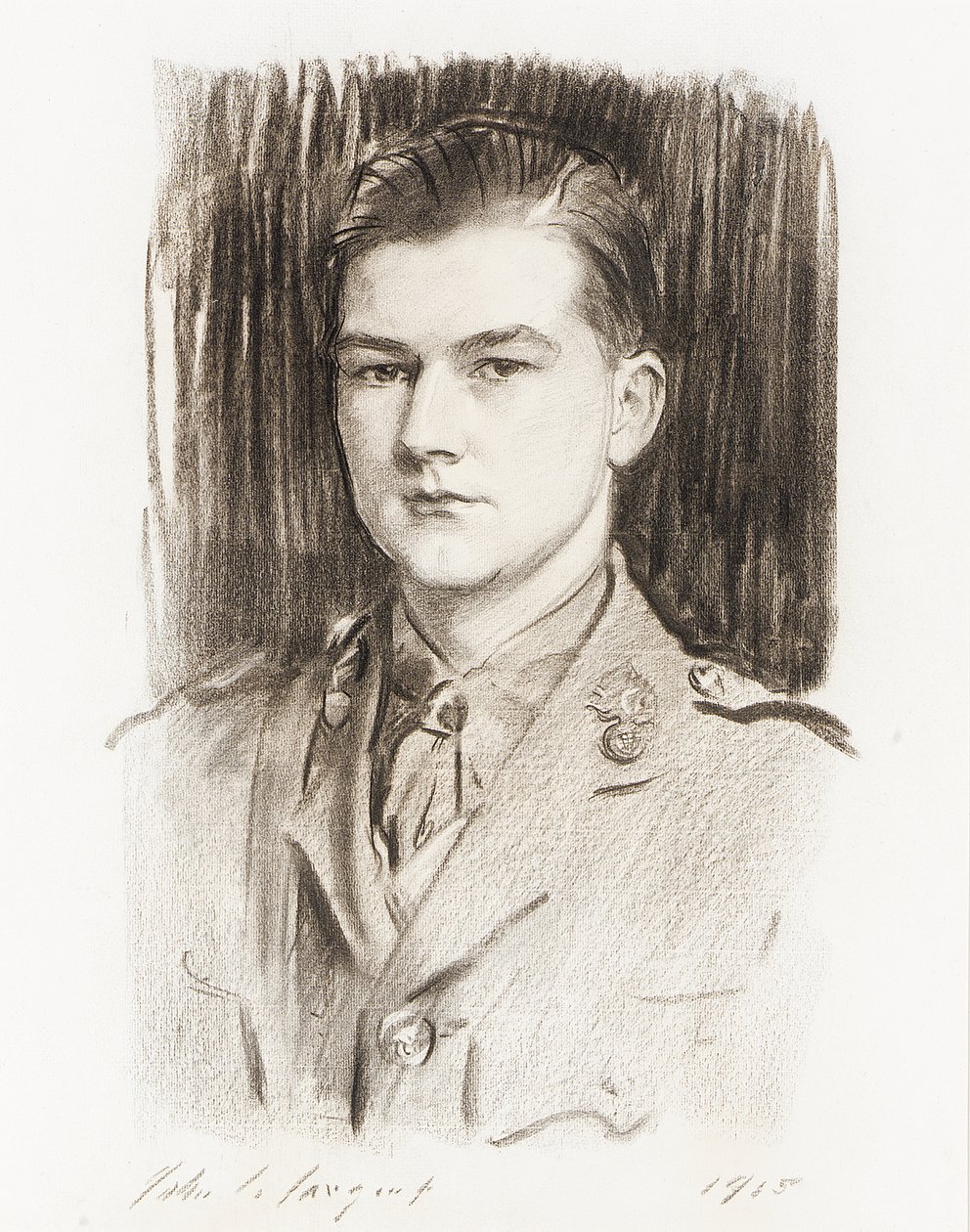 Porträtt av Geoffrey Murray-Smith av John Singer Sargent