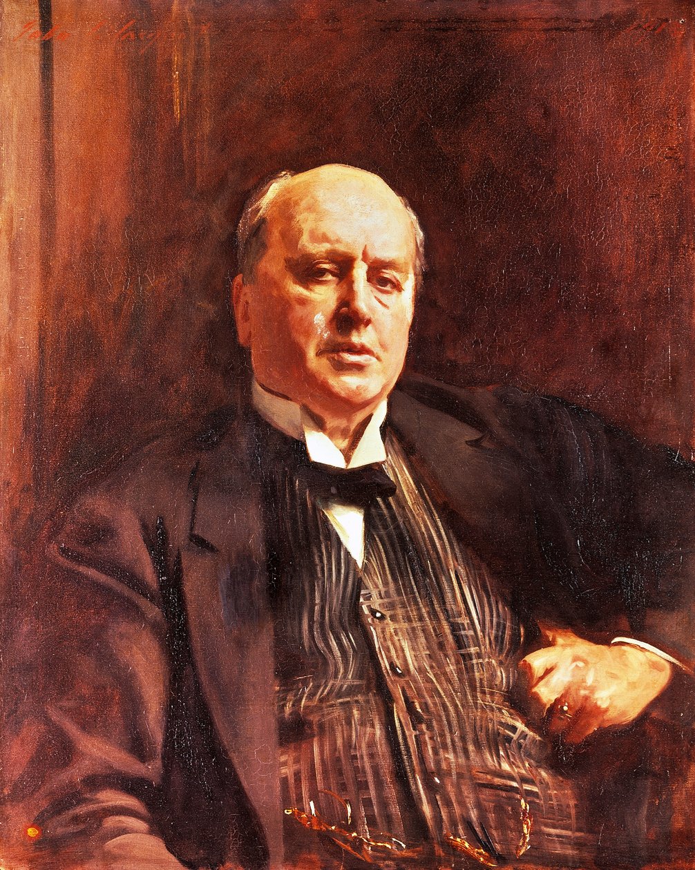 Porträtt av Henry James (1846-1916) av John Singer Sargent