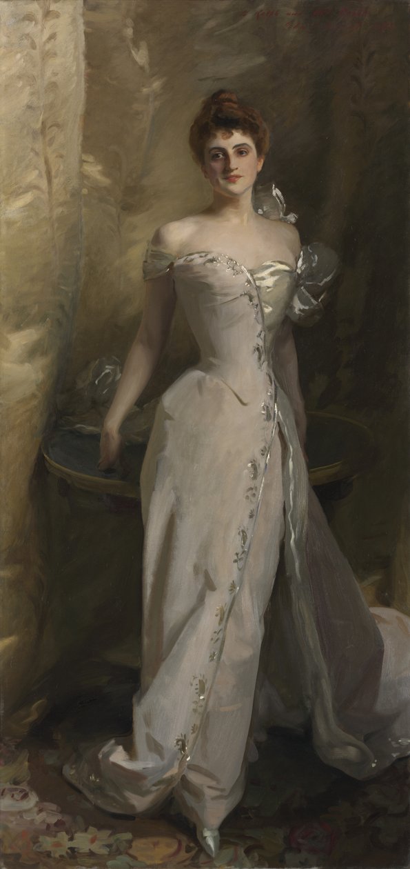 Porträtt av Lisa Colt Curtis av John Singer Sargent
