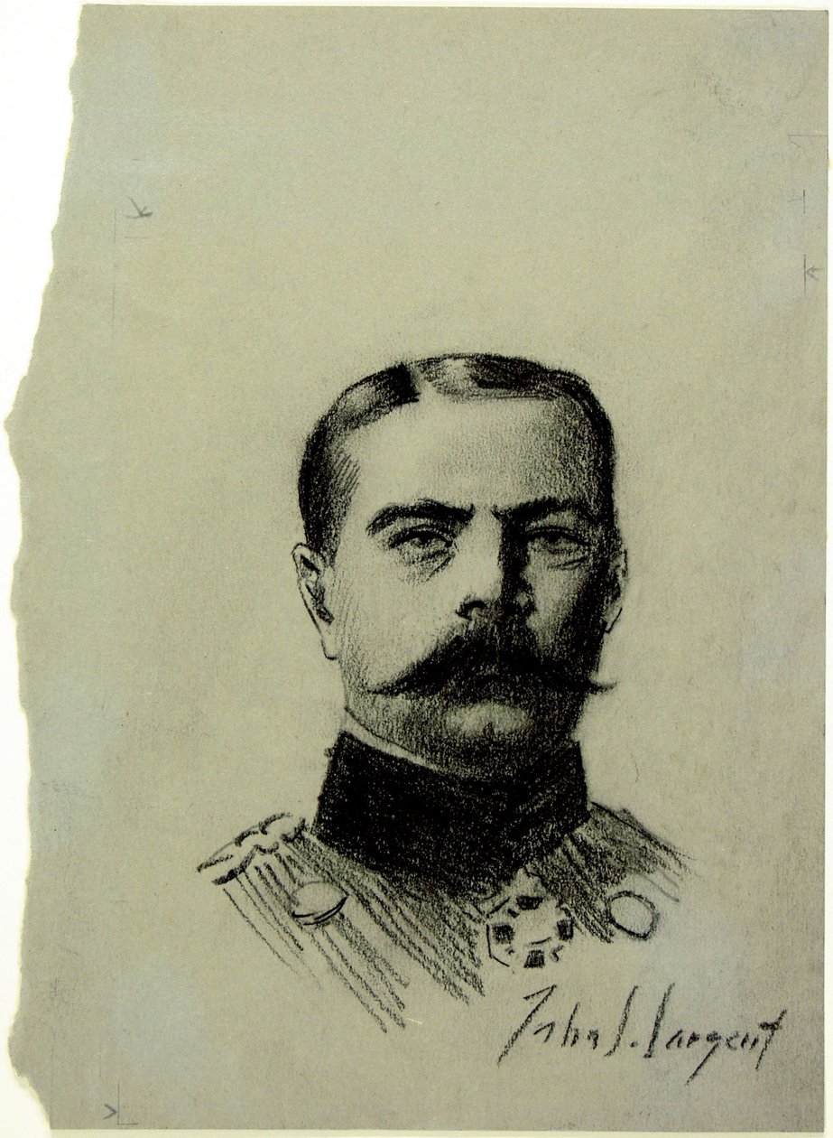 Porträtt av lord Kitchener av John Singer Sargent