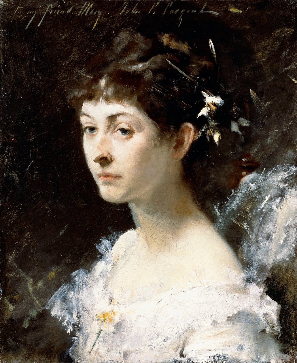 Porträtt av Mary Turner Austin, ca 1878 av John Singer Sargent