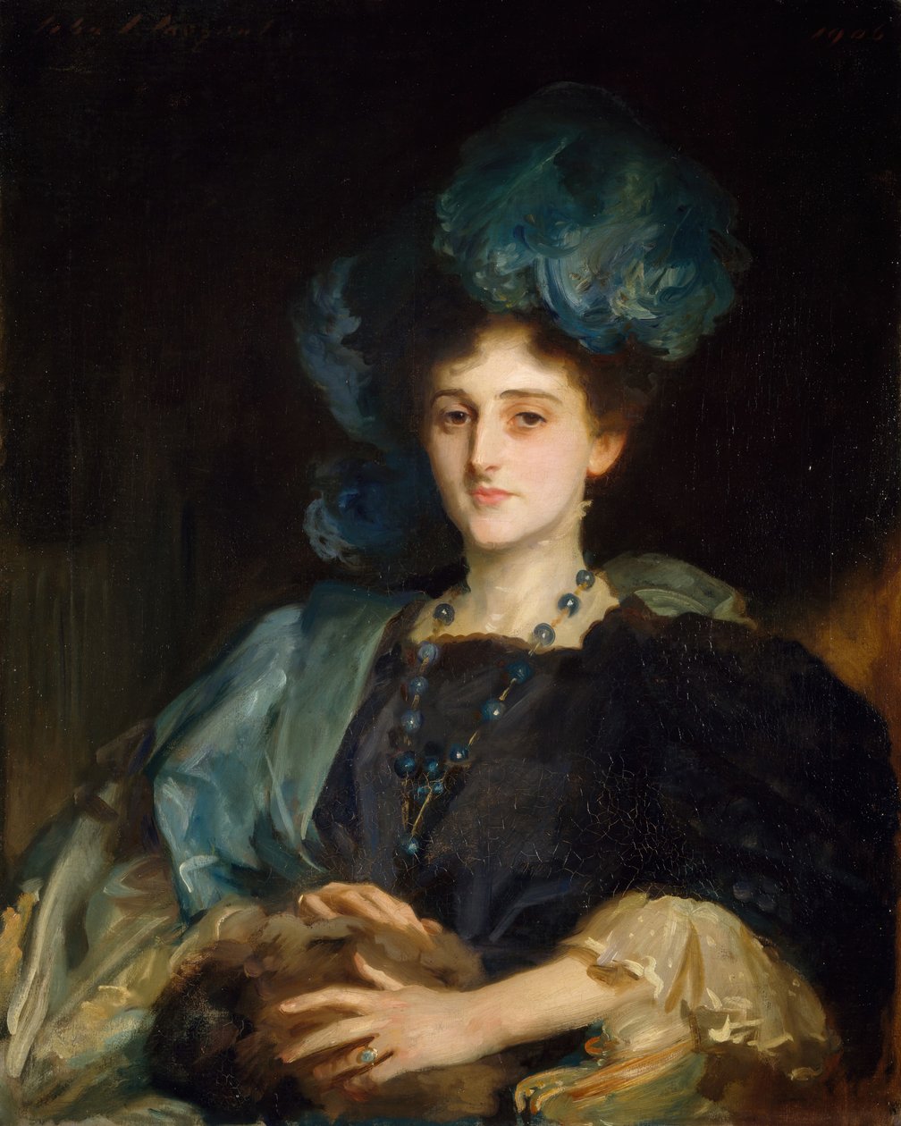 Porträtt av fröken Katherine Elizabeth Lewis d. 1961, 1906. av John Singer Sargent