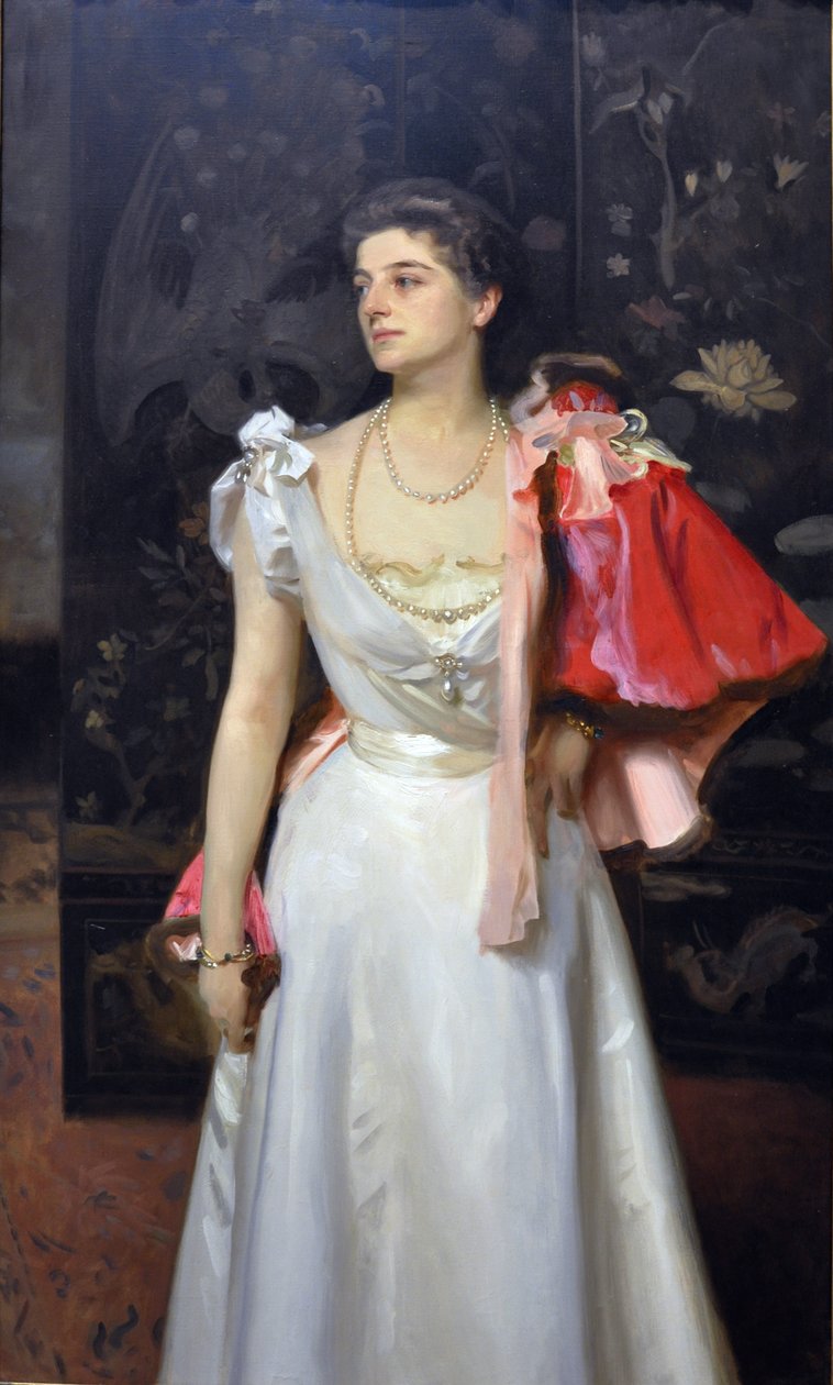 Porträtt av prinsessan Sophie Illarionovna Demidoff 1871-1953, född Vorontsova-Dashkova, 1895-1897 av John Singer Sargent