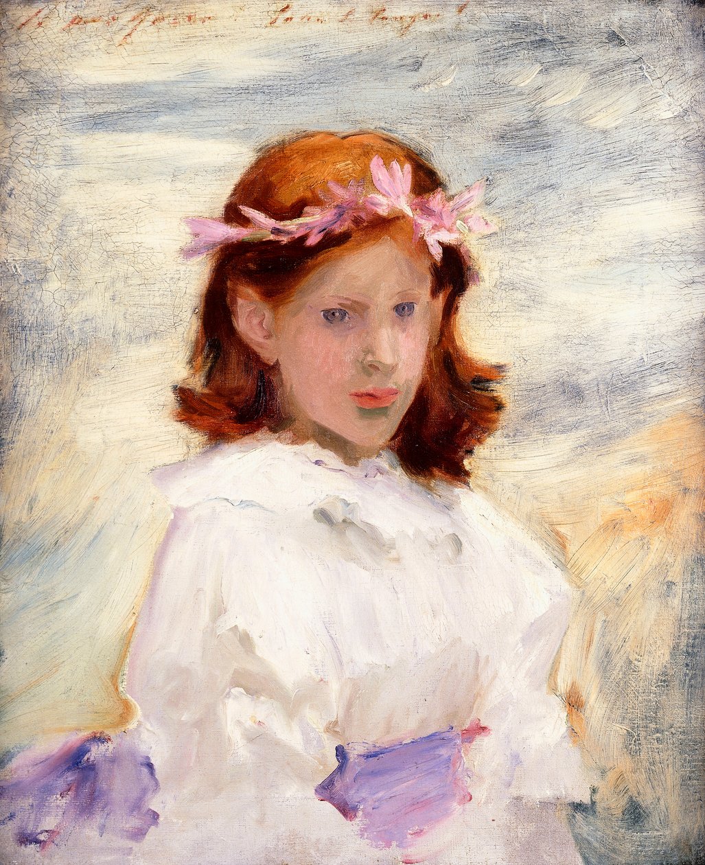 Porträtt av Teresa Gosse, 1885 av John Singer Sargent