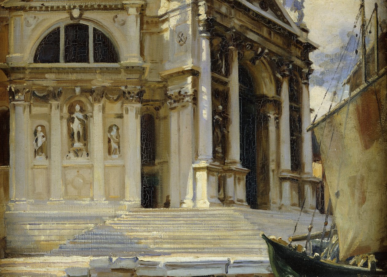 Santa Maria della Salute, Venedig, av John Singer Sargent