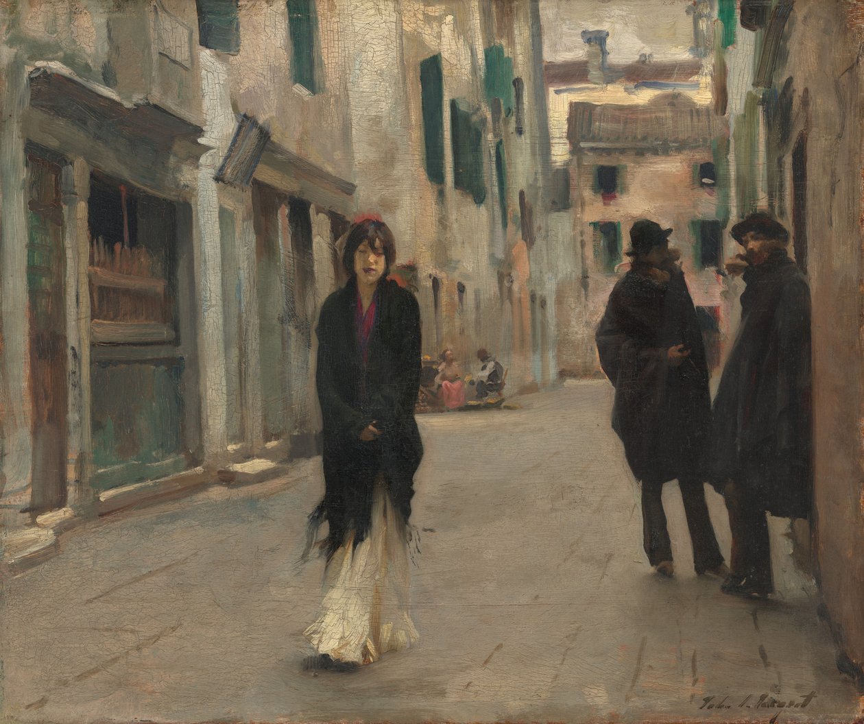 Gata i Venedig, 1882. av John Singer Sargent