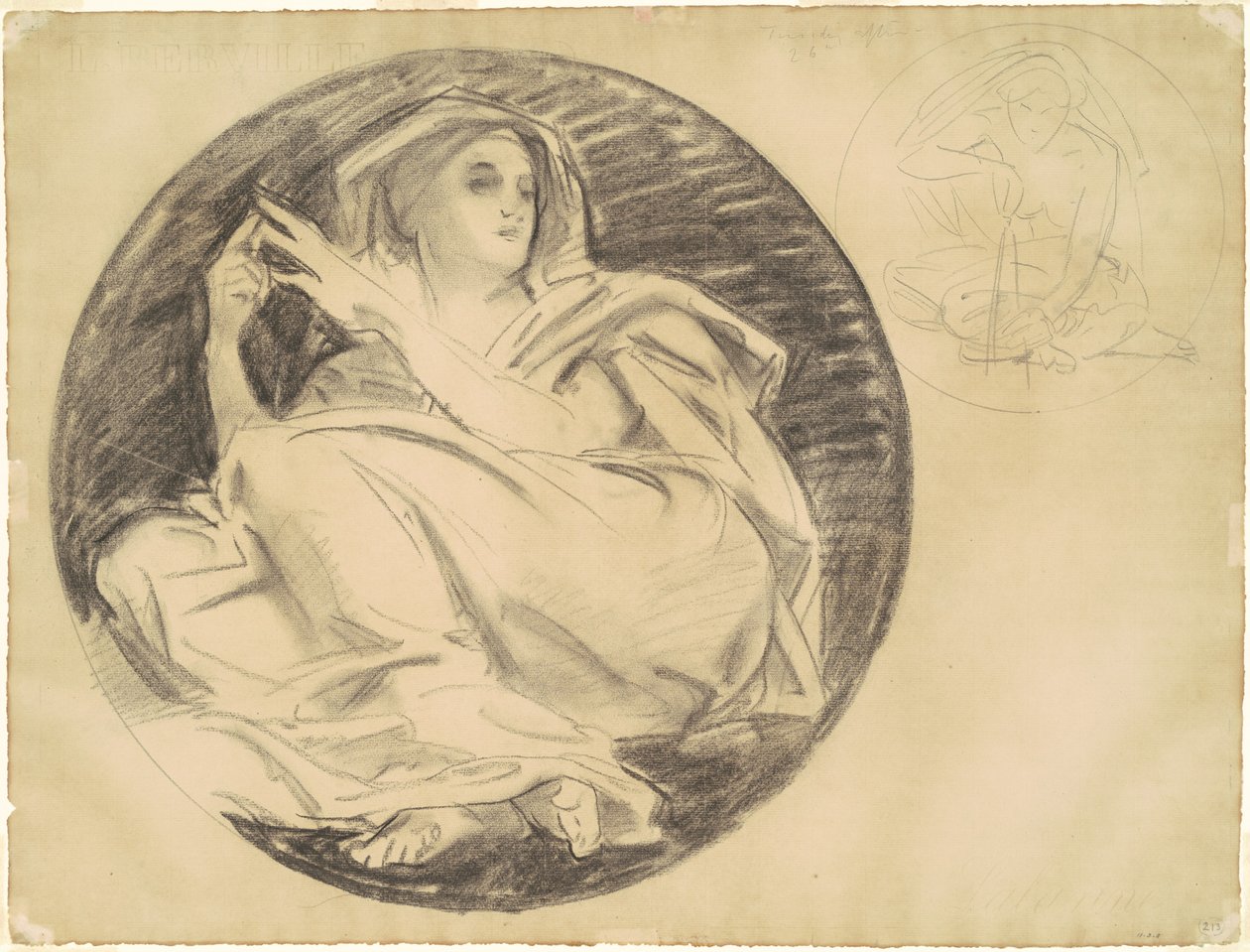 Studier för astronomi, ca. 1921. av John Singer Sargent