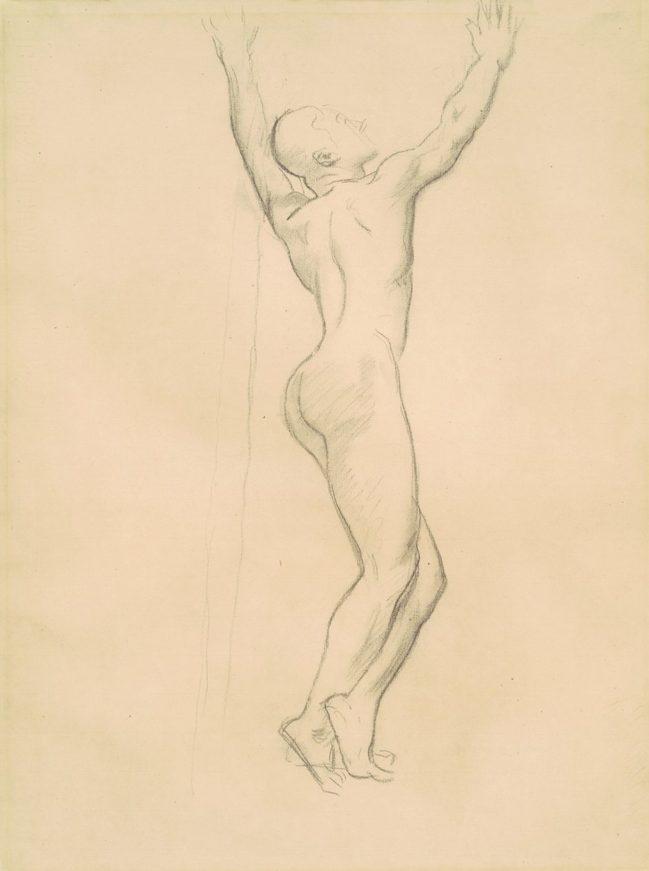 Studie för Apollo och Daphne, ca. 1918. av John Singer Sargent