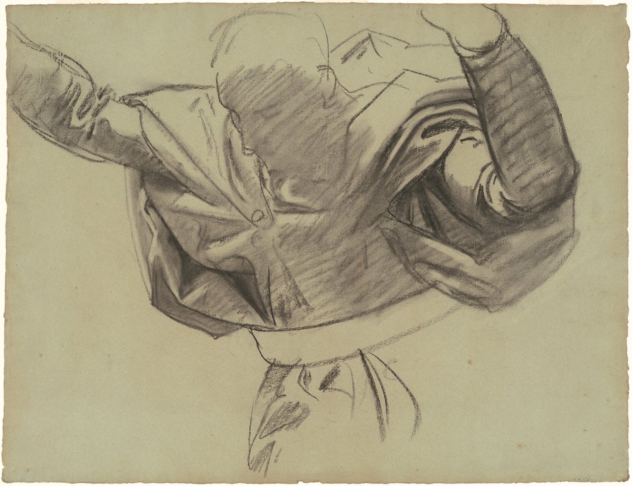 Studera för "Herrens tjänarinna" av John Singer Sargent