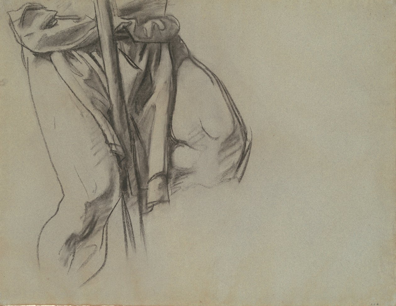 Studie av Adam för rosenkransens femton mysterier, 1903-1916. av John Singer Sargent