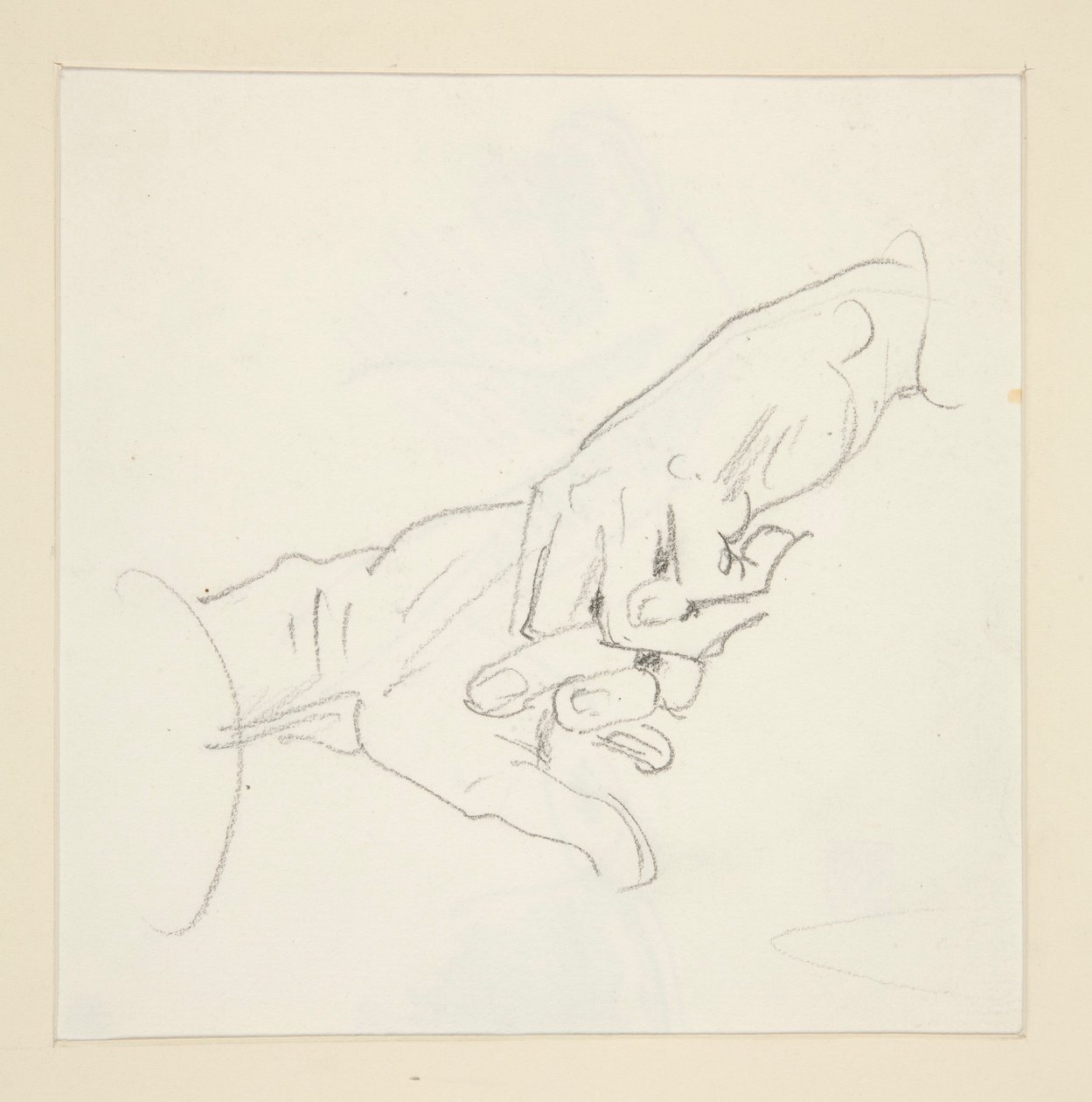 Studie av händer av John Singer Sargent