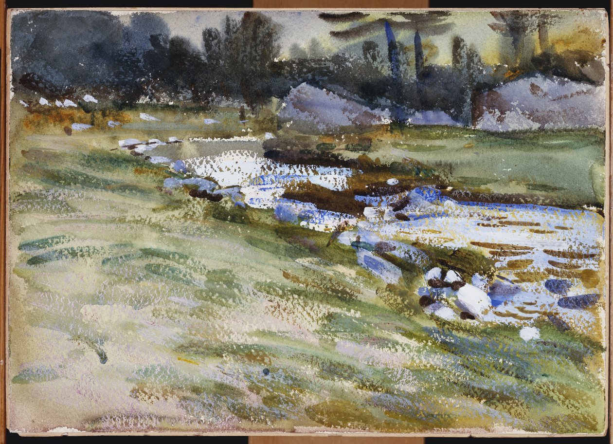 Bäcken av John Singer Sargent