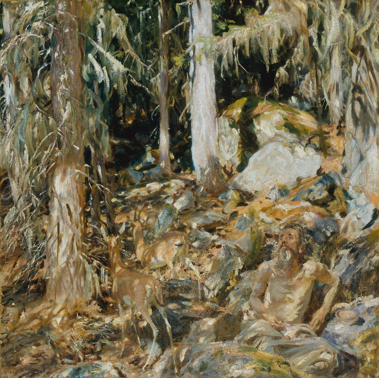 Eremiten, 1908 av John Singer Sargent