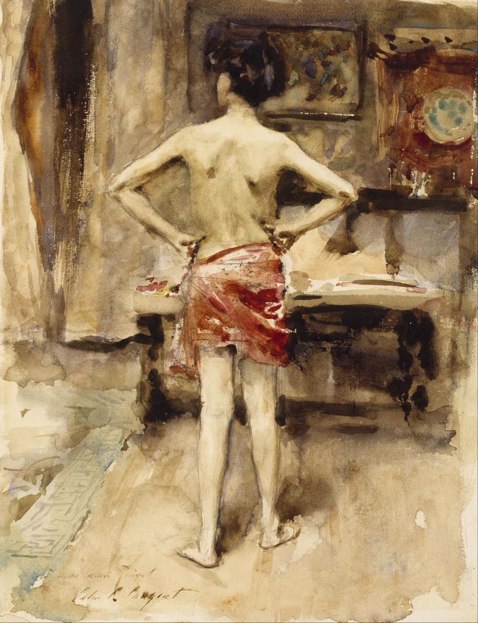 Modellen av John Singer Sargent