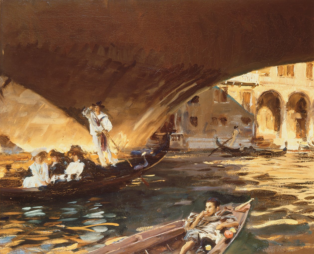 Rialto, Venedig av John Singer Sargent