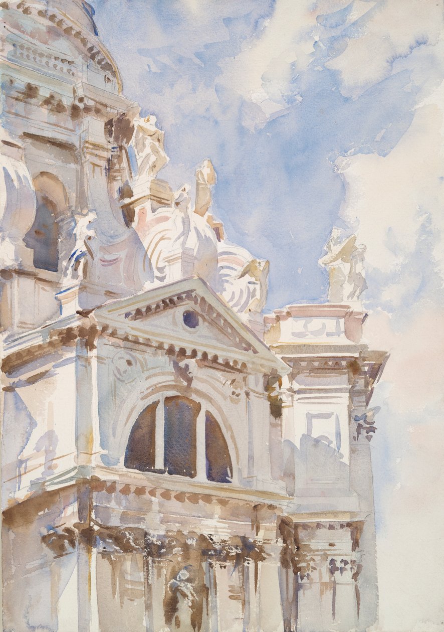 The Salute, Venedig av John Singer Sargent