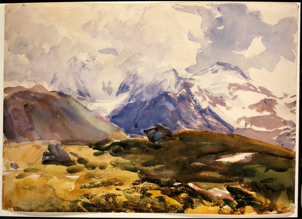 The Simplon, ca 1910 av John Singer Sargent