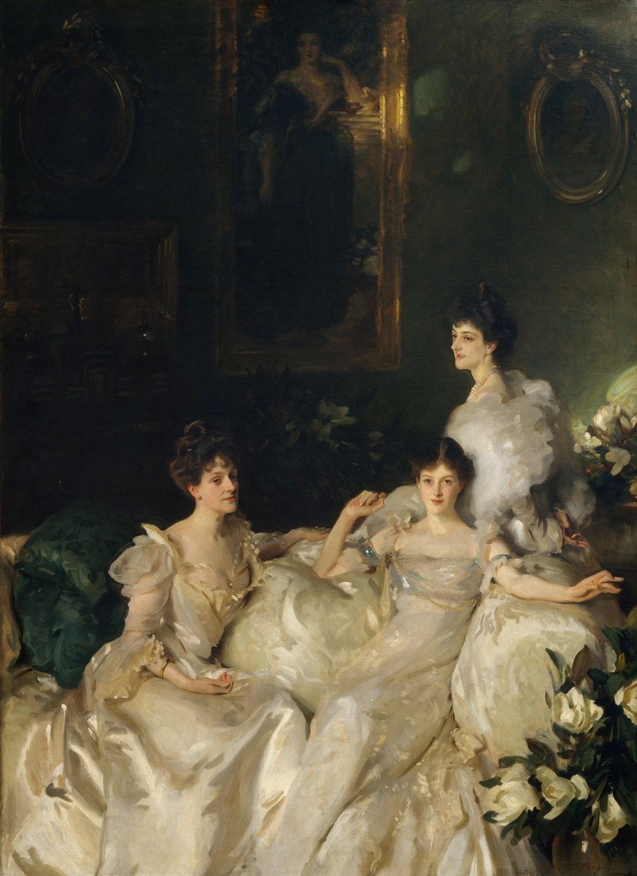 Wyndham Sisters: Lady Elcho, Mrs Adeane och Mrs Tennant, 1899 av John Singer Sargent