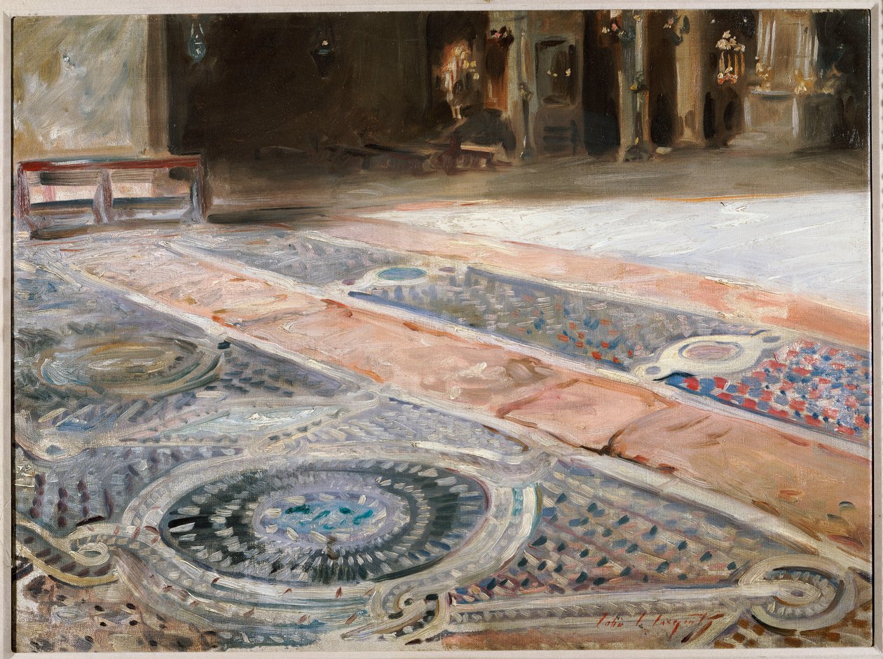 Venetiansk interiör av John Singer Sargent