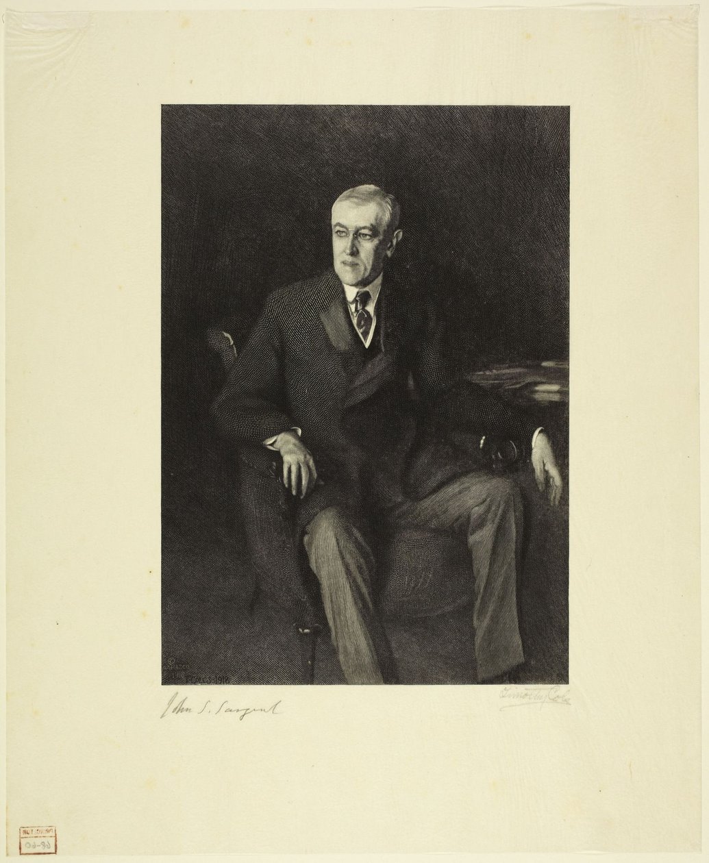 Woodrow Wilson av John Singer Sargent