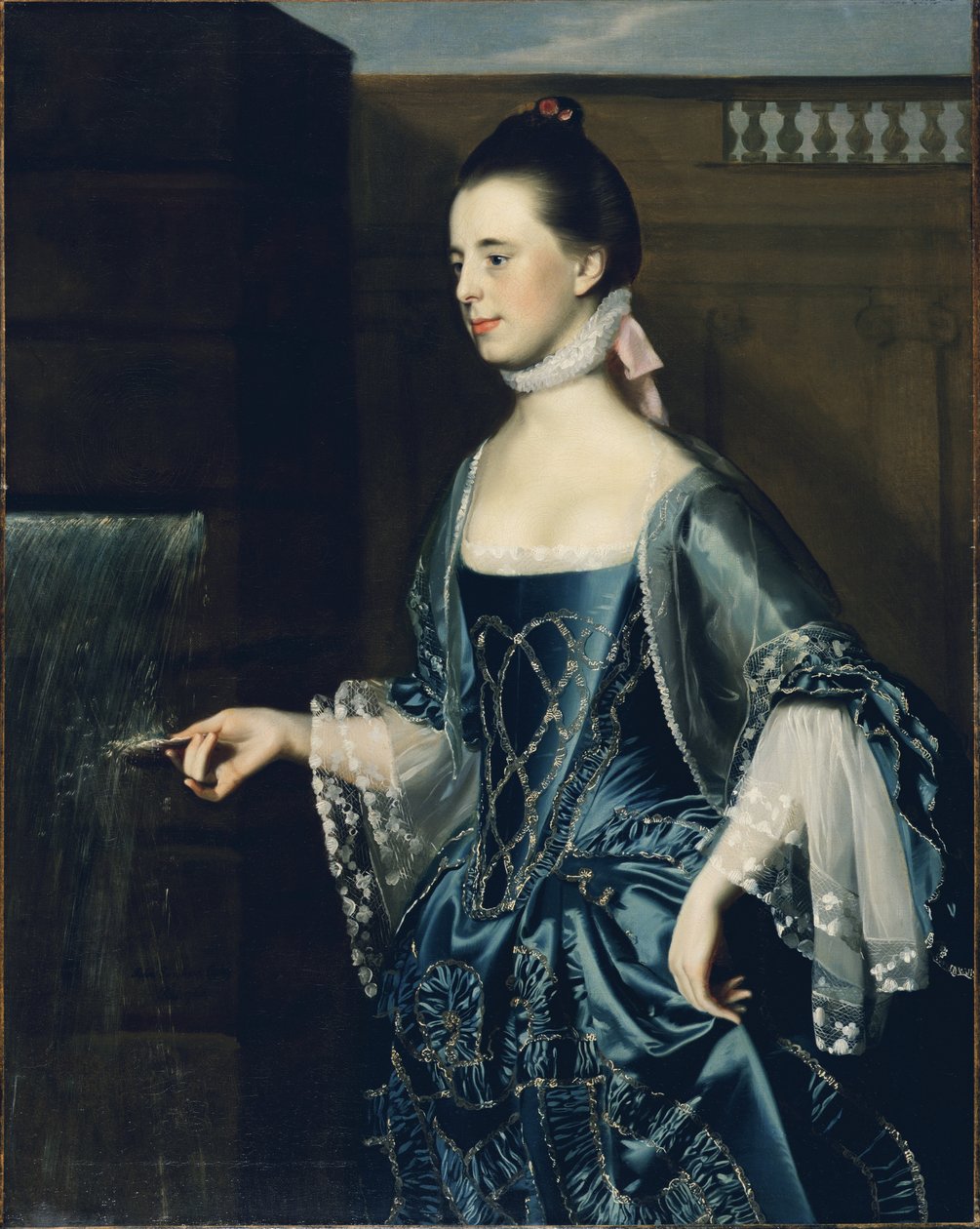Mrs Daniel Sargent (Mary Turner) av John Singleton Copley