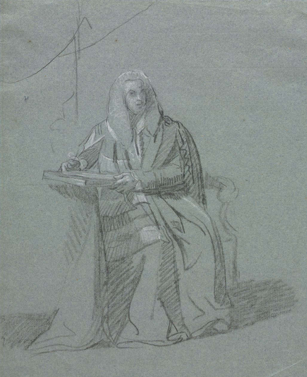 Porträtt av William Murray, Earl of Mansfield (1705-1793) av John Singleton Copley
