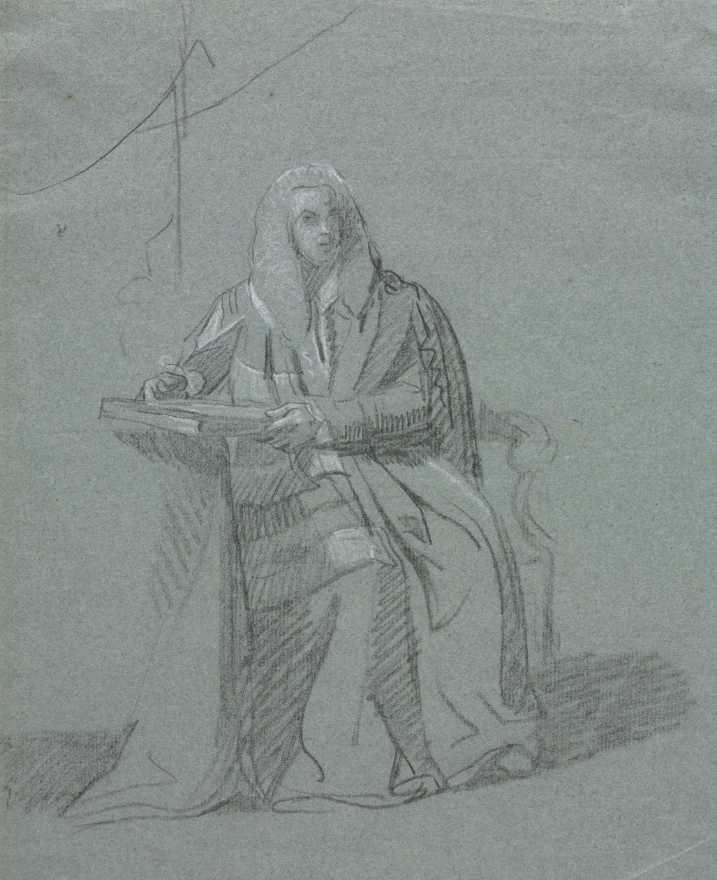 Porträtt av William Murray, Earl of Mansfield 1705-1793, ca. 1783. av John Singleton Copley