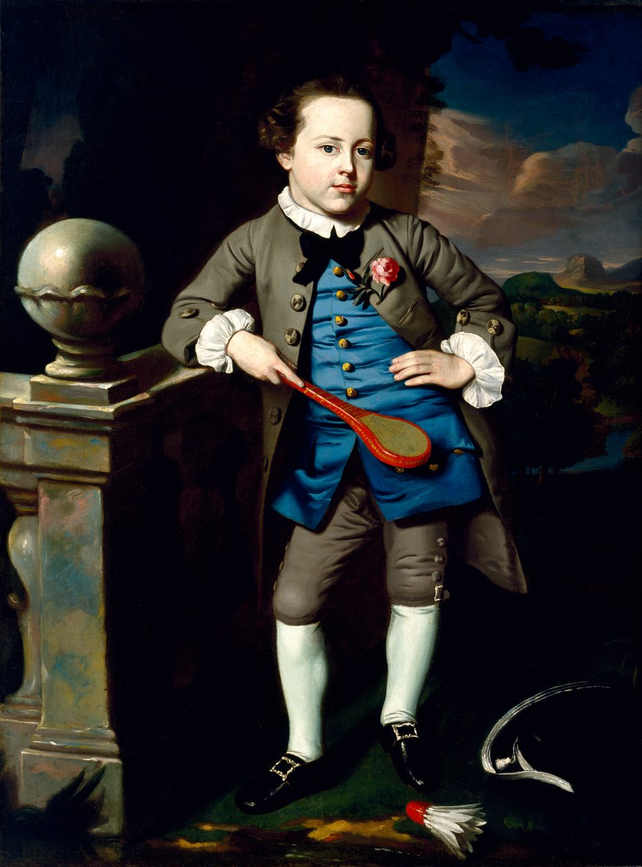 Porträtt av en pojke, ca 1758-60 (olja på duk) av John Singleton Copley