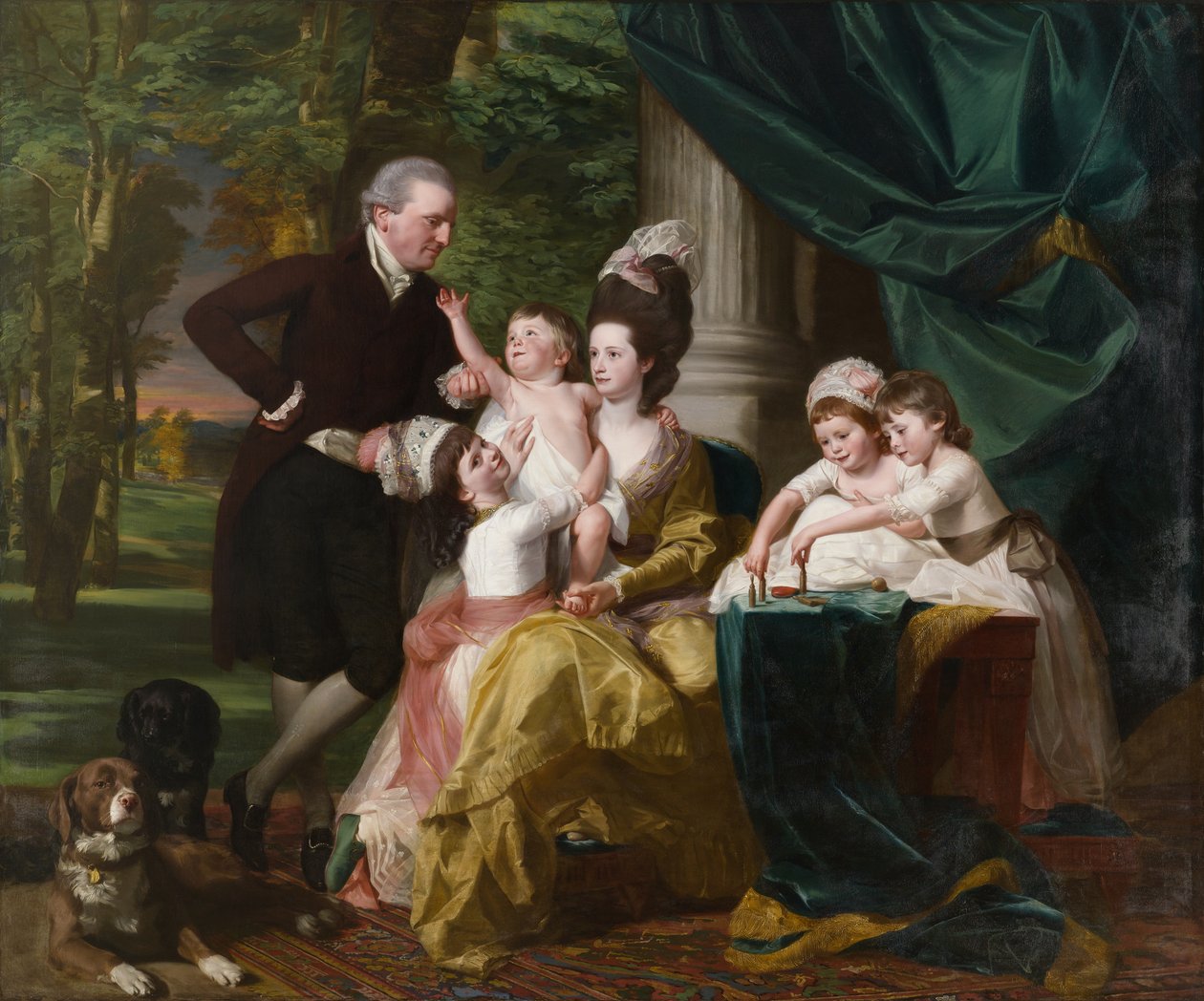 Sir William Pepperrell (1746-1816) och hans familj, 1778 av John Singleton Copley