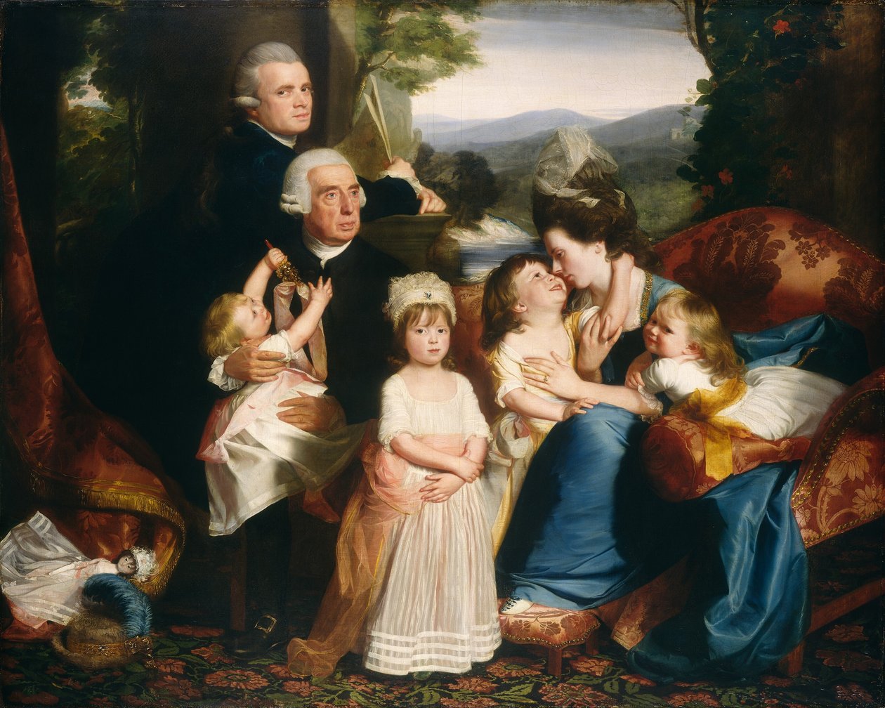 Familjen Copley av John Singleton Copley
