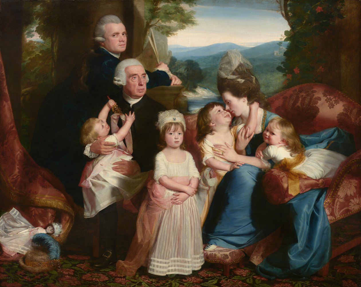 Familjen Copley av John Singleton Copley