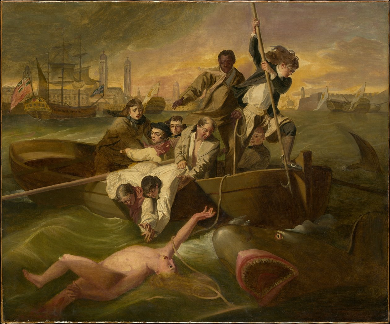 Watson och hajen av John Singleton Copley