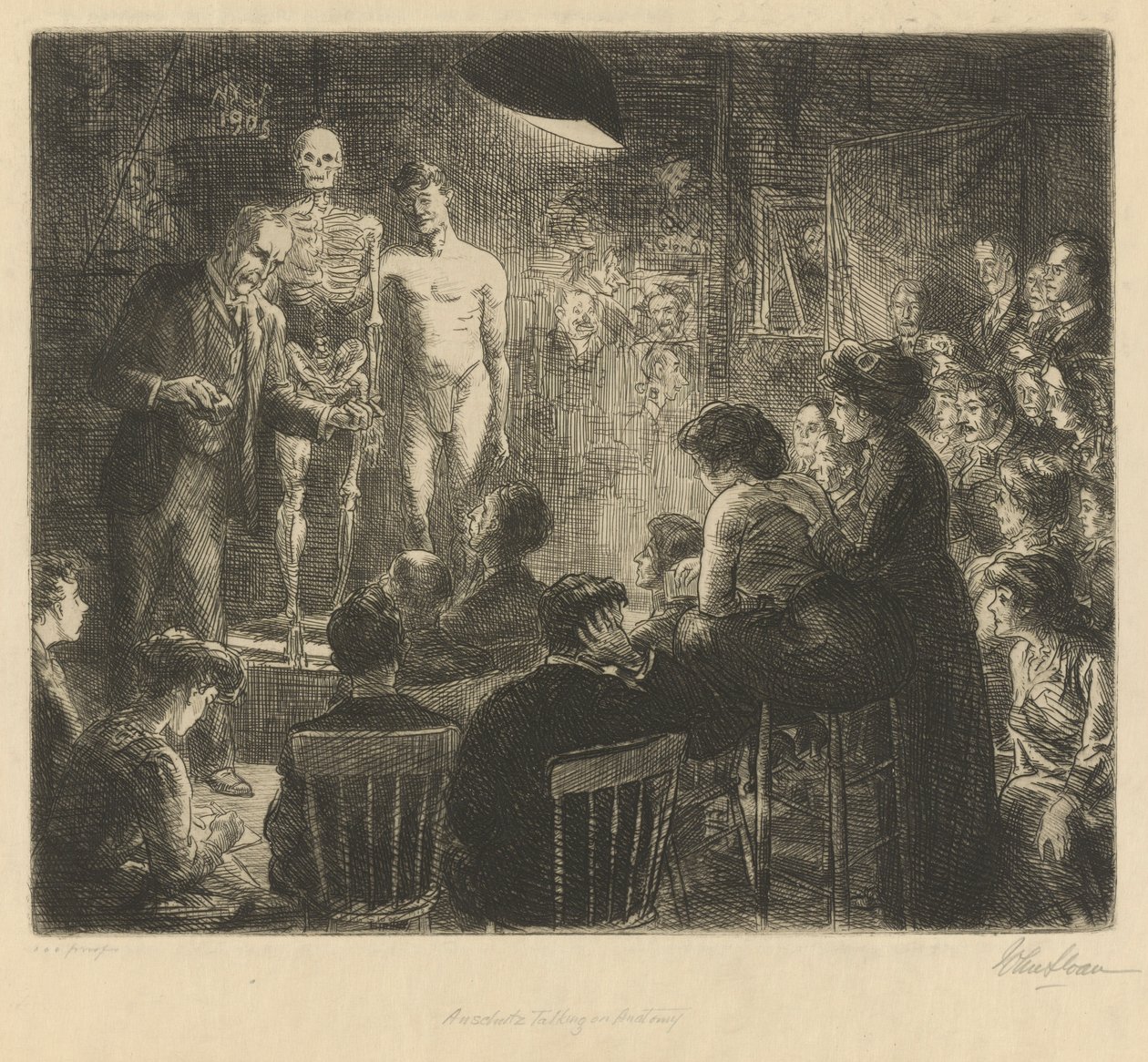 Anschutz pratar om anatomi av John French Sloan