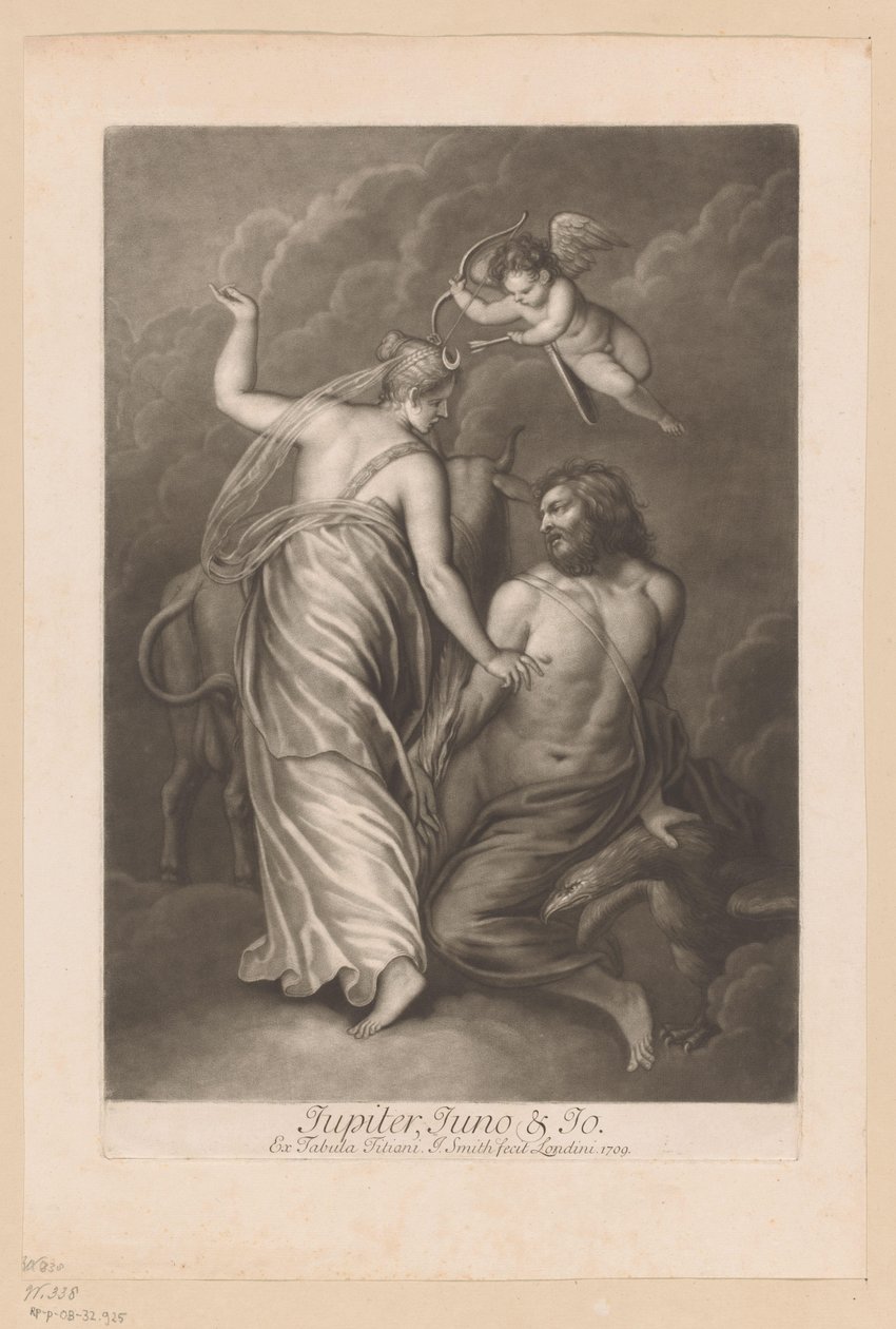 Jupiter, Juno och Io Jupiter, Juno & Jo (titel på objekt) Liefdesaffaires van de goden (serietitel) Loves of the Gods (serietitel) av John Smith