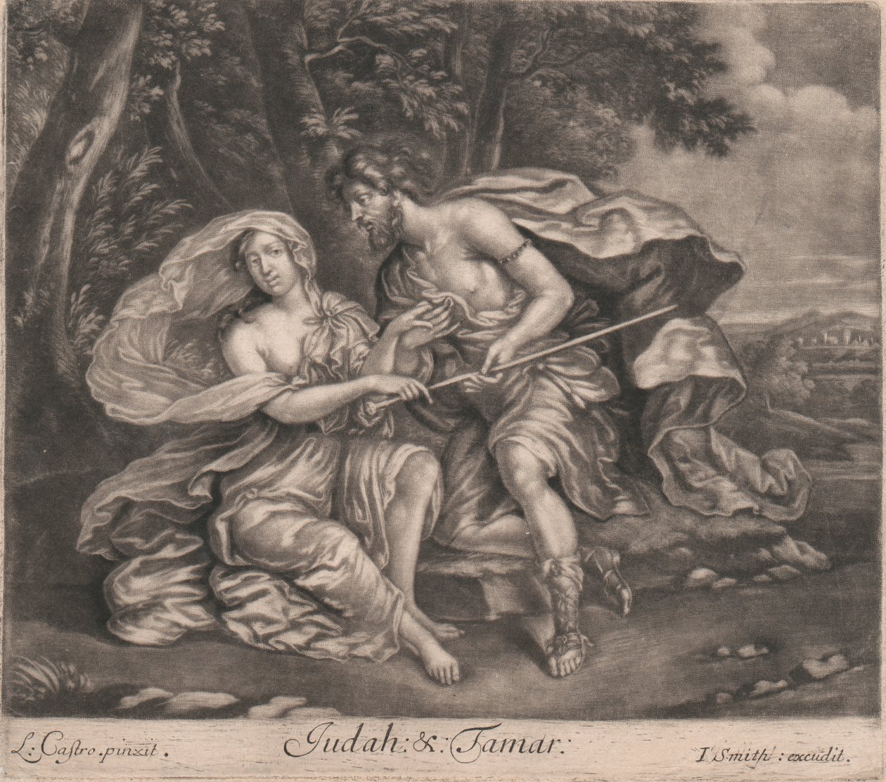 Juda och Tamar av John Smith