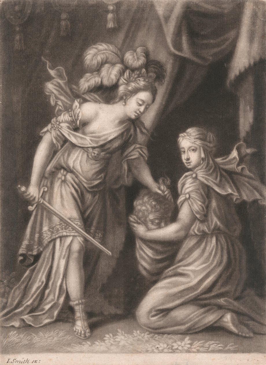 Judith med huvudet av Holofernes av John Smith